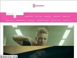Sites similar to lyricsknow.com