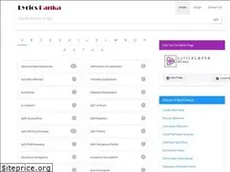 Sites similar to lyricslanka.com