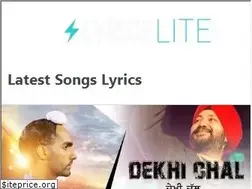 Sites similar to lyricslite.com