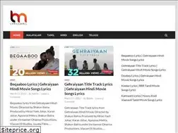 Sites similar to lyricsmall.com