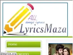 Sites similar to lyricsmaza.com