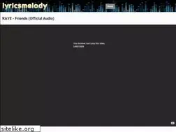 Sites similar to lyricsmelody.com