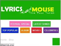 Sites similar to lyricsmouse.com