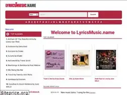 Sites similar to lyricsmusic.name