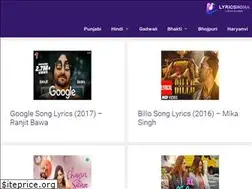 Sites similar to lyricsnona.com
