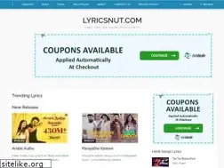 Sites similar to lyricsnut.com
