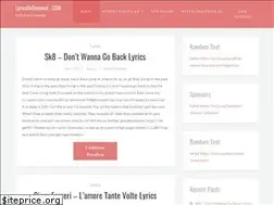 Sites similar to lyricsondemand.com.ru