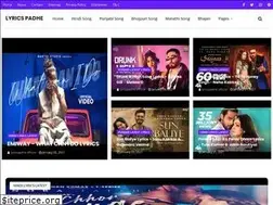 Sites similar to lyricspadhe.com