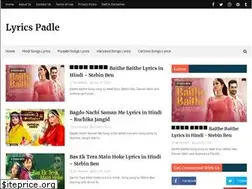 Sites similar to lyricspadle.in