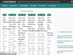 Sites similar to lyricspedia.my.id