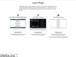Sites similar to lyricsplugin.com