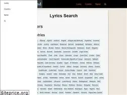Sites similar to lyricspond.com