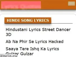 Sites similar to lyricsquotes.in