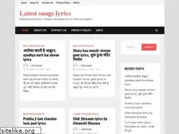 Sites similar to lyricssongs.in