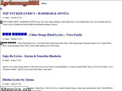 Sites similar to lyricssongs2021.blogspot.com