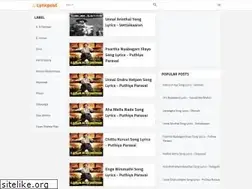 Sites similar to lyricsspot.blogspot.com