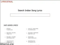 Sites similar to lyricstaal.com