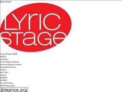 Sites similar to lyricstage.org