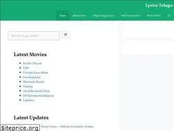Sites similar to lyricstelugu.in
