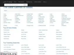 Sites similar to lyricstosong.com
