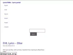 Sites similar to lyricstubes.com