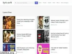 Sites similar to lyricsv9.com