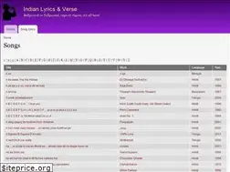 Sites similar to lyricsverse.in