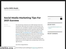 Sites similar to lyricswithmusic.com