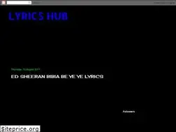 Sites similar to lyricsztamu.blogspot.com