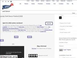 Sites similar to lyridsfolkdancefestival.org