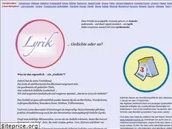 Sites similar to lyrik-kalender.de