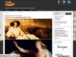 Sites similar to lyrik123.de