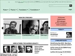 Sites similar to lyrikline.org