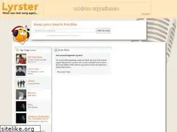 Sites similar to lyrster.com