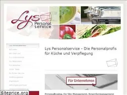 Sites similar to lys-personalservice.de