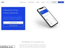 Sites similar to lysa.se