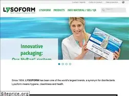 Sites similar to lysoform.com
