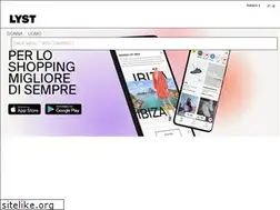 Sites similar to lyst.it