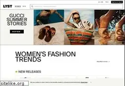 Sites similar to lystit.com