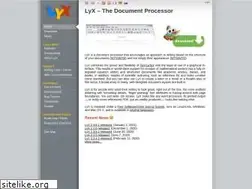 Sites similar to lyx.org
