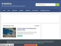 Sites similar to m-barsal.blogspot.co.id