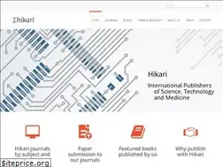 Sites similar to m-hikari.com