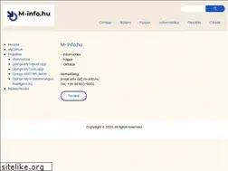 Sites similar to m-info.hu