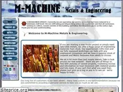 Sites similar to m-machine-metals.co.uk
