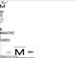 Sites similar to m-magazine.photography