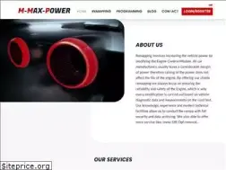 Sites similar to m-max-power.com