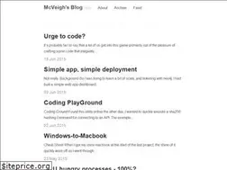Sites similar to m-mcveigh.com