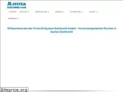 Sites similar to m-system-gmbh.com