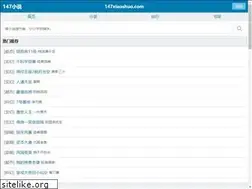 Sites similar to m.147xiaoshuo.com