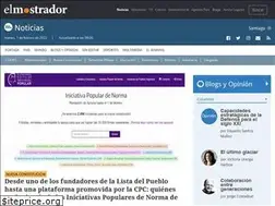 Sites similar to m.elmostrador.cl